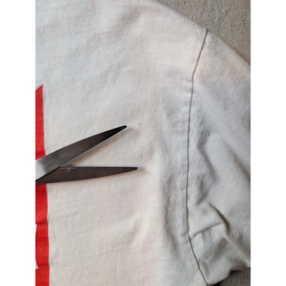 VTG West Coast Chopper CFL Series Skull Fire Flame Long Sleeve TShirt XXL Harley - Picture 8 of 9